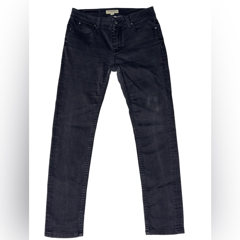 Burberry Women’s Thurlestone Black Skinny Jeans, Size 30 R